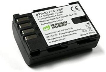 Wasabi Power Battery for Panasonic DMW-BLF19 and Panasonic Lumix DMC-GH3, DMC-GH4, DC-GH5