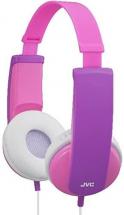 JVC Tiny Phones Kids Stereo Headphones with Volume Limiter - Pink