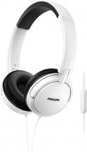 Philips SHL5005 On-Ear Headphones with Cable, White