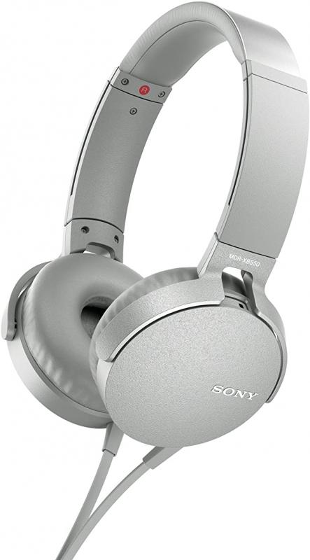 Sony MDR-XB550AP Extrabass Headphones - White