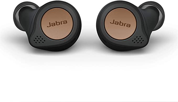 Jabra Elite Active 75t True Wireless Bluetooth Earbuds, Copper Black