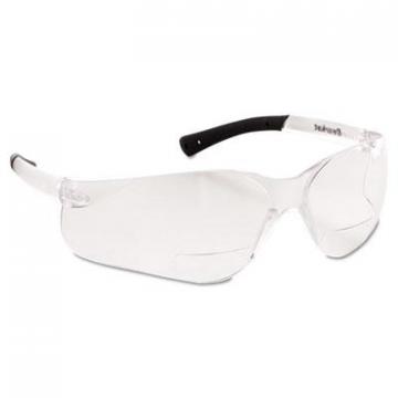 MCR Safety Bearkat Magnifier Protective Eyewear, Clear, 2.5 Diopter