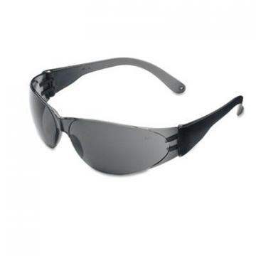 MCR Safety Checklite Scratch-Resistant Safety Glasses, Gray Lens