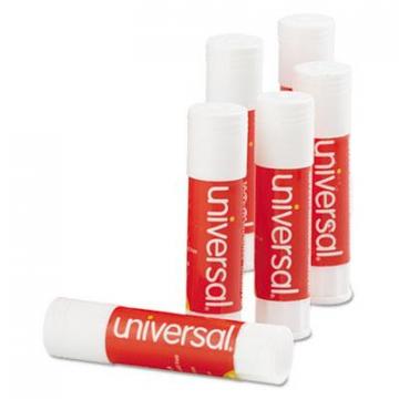 Universal Glue Stick, 0.28 oz, Applies and Dries Clear, 12/Pack