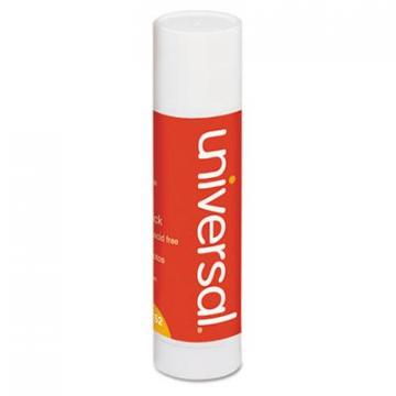 Universal Glue Stick, 1.3 oz, Applies and Dries Clear, 12/Pack
