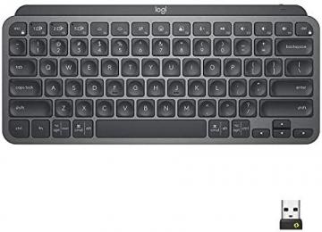 Logitech MX Keys Mini Wireless Illuminated Keyboard for Business, Graphite