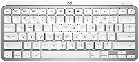 Logitech MX Anywhere 3 for Mac Compact Performance Keyboard, Pale Grey