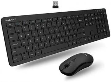 Macally Wireless Keyboard and Mouse Combo