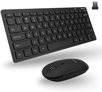 Macally Small Wireless Keyboard and Mouse Combo