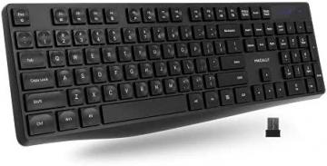 Macally 2.4 Full-Size Wireless Keyboard with Numeric Keypad