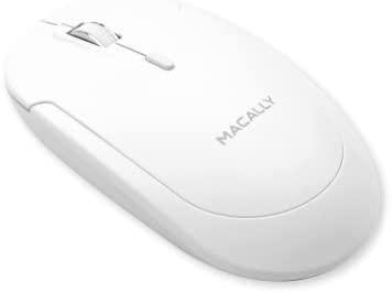 Macally Wireless Bluetooth Mouse for Mac, MacBook Pro/Air, iPad, and PC