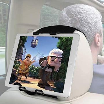 Macally Headrest Tablet Holder for Car Back Seat