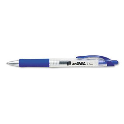 Avery eGEL Retractable Gel Pen, Medium 0.7mm, Blue Ink, Blue Barrel