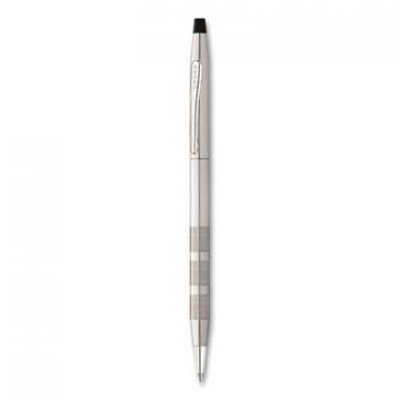 Cross Classic Century Twist-Action Ballpoint Pen Gift Box, 1mm, Black Ink, Satin Barrel