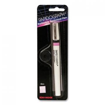 Koh-I-Noor 3165 Series Rapidograph Refillable Technical Drawing Fountain Pen, 4x0 0.18 mm, Ink
