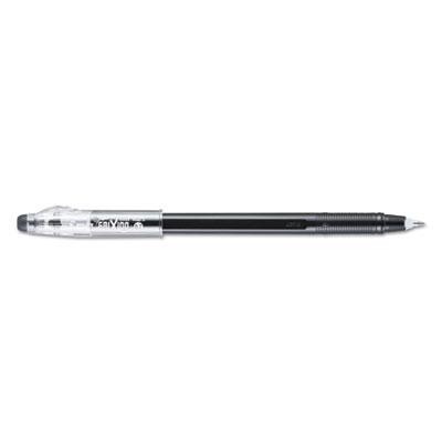 Pilot FriXion ColorSticks Erasable Stick Gel Pen, 0.7mm, Black Ink/Barrel, Dozen