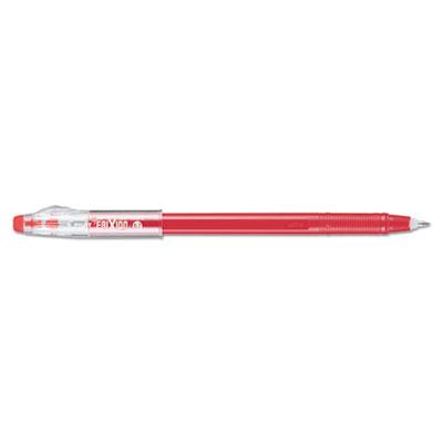 Pilot FriXion ColorSticks Erasable Stick Gel Pen, Fine 0.7mm, Red Ink/Barrel, Dozen