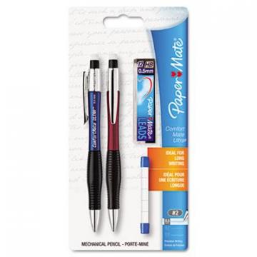 Paper Mate ComfortMate Ultra Pencil Starter Set, 0.5 mm, HB (#2.5), Black Lead