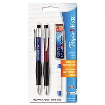 Paper Mate ComfortMate Ultra Pencil Starter Set, 0.7 mm, HB (#2.5), Black Lead