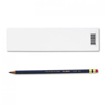 Prismacolor Col-Erase Pencil with Eraser, 0.7 mm, 2B (#1), Blue Lead, Blue Barrel, Dozen