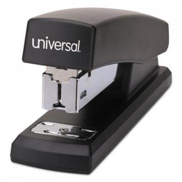 Universal Half-Strip Stapler, 20-Sheet Capacity, Black