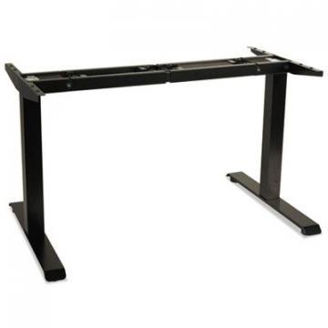 Alera 2-Stage Electric Adjustable Table Base, 27.5" to 47.2" High, Black