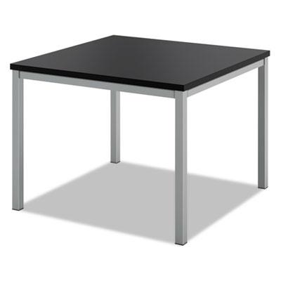 HON Basyx Occasional Corner Table, 24w x 24d, Black