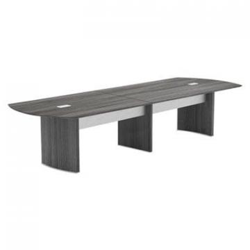 Mayline Safco Medina Conference Table Top, Half-Section, 72 x 48, Gray Steel