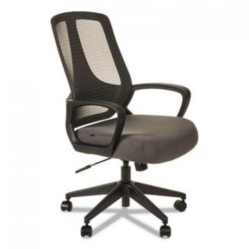 Alera MB Series Mesh Mid-Back Office Chair, 275 lbs., Gray Seat/Black Back