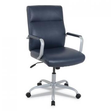 Alera kathy ireland OFFICE by Alera Manitou High-Back Leather Office Chair, 275 lbs.