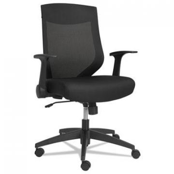 Alera EB-K Series Synchro Mid-Back Flip Arm Mesh-Chair, 275 lbs