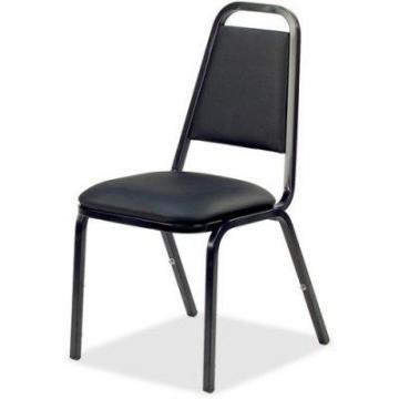Lorell Upholstered Stacking Chairs - 4/CT