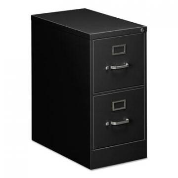 Alera Two-Drawer Economy Vertical File Cabinet, Letter, 15w x 25d x 29h, Black