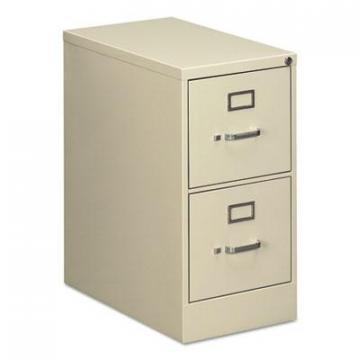 Alera Two-Drawer Economy Vertical File Cabinet, Letter, 15w x 25d x 29h, Putty