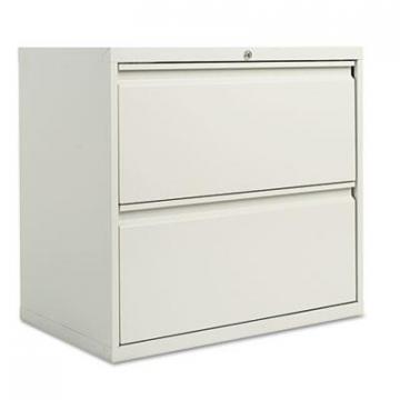 Alera Two-Drawer Lateral File Cabinet, 30w x 18d x 28h, Light Gray