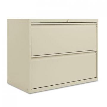 Alera Two-Drawer Lateral File Cabinet, 36w x 18d x 28h, Putty