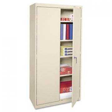 Alera Economy Assembled Storage Cabinet, 36w x 18d x 72h, Putty