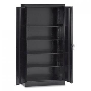Alera Economy Assembled Storage Cabinet, 36w x 18d x 72h, Black