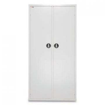 FireKing Medical Storage Cabinet with Cam Lock, 36w x 15d x 72h, White