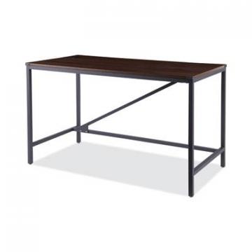 Alera Industrial Series Table Desk, 47.25w x 23.63d x 29.5h, Modern Walnut