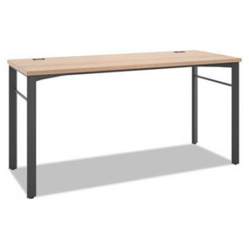 HON Manage Series Desk Table, 60w x 23.5d x 29.5h, Wheat