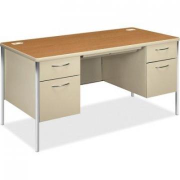 HON 88962CL Mentor Series Double Pedestal Desk