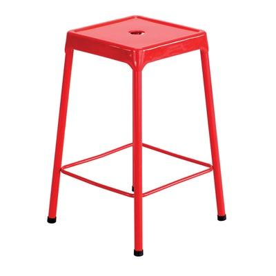 Safco 6605RD Counter-Height Steel Stool
