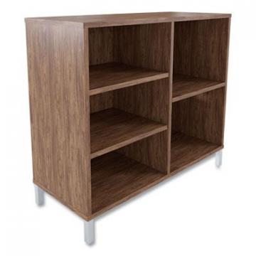 Union & Scale Essentials Laminate Bookcase, Five-Shelf, 36 x 15 x 31.6, Espresso