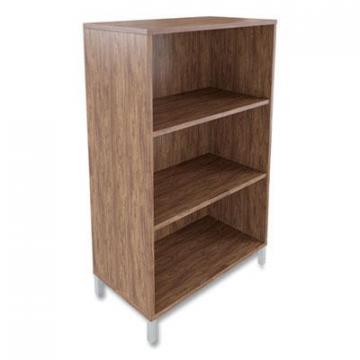 Union & Scale Essentials Laminate Bookcase, Three-Shelf, 28 x 15 x 45.6, Espresso