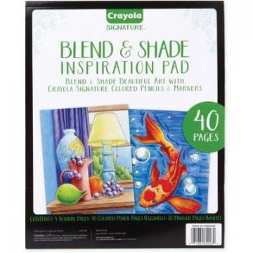 Crayola Signature Crayola Blend & Shade Inspiration Pad