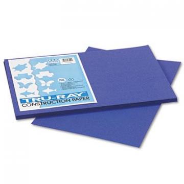 Pacon Tru-Ray Construction Paper, 76lb, 12 x 18, Royal Blue, 50/Pack