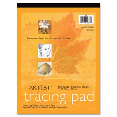 Pacon Art1st Parchment Tracing Paper, 16 lb, 19 x 24, White, 50/Pack