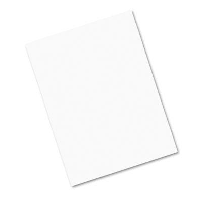 Pacon Riverside Construction Paper, 76lb, 18 x 24, Bright White, 50/Pack