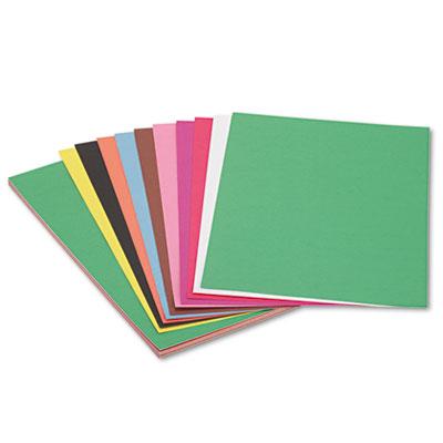Pacon SunWorks Construction Paper, 58lb, 12 x 18, Assorted, 50/Pack (6507)